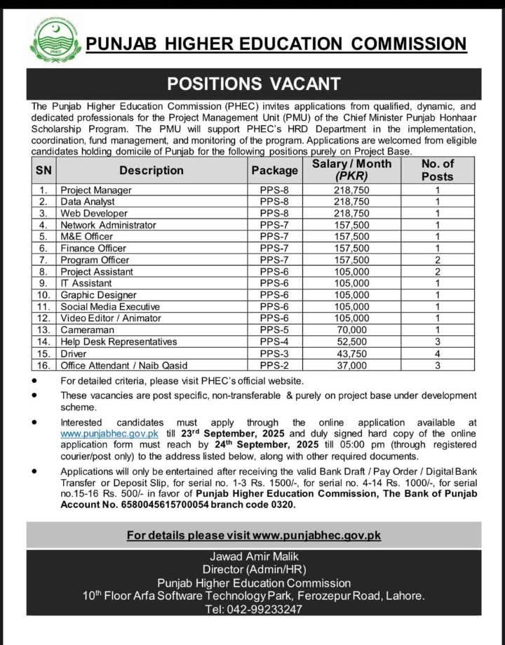 phec jobs 2025