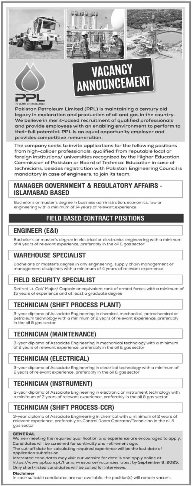 PPL Careers 2025