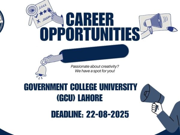 Government College University (GCU) Lahore Jobs 2025