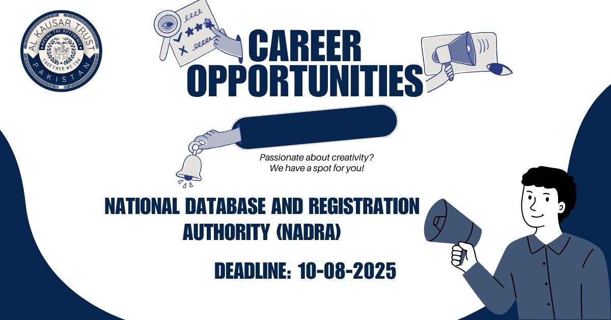 NADRA Recruitment 2025 – Assistant Director Payroll Position