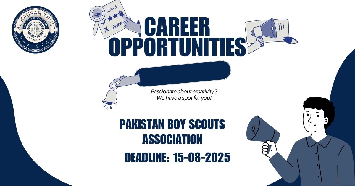 Pakistan Boy Scouts Association Jobs 2025