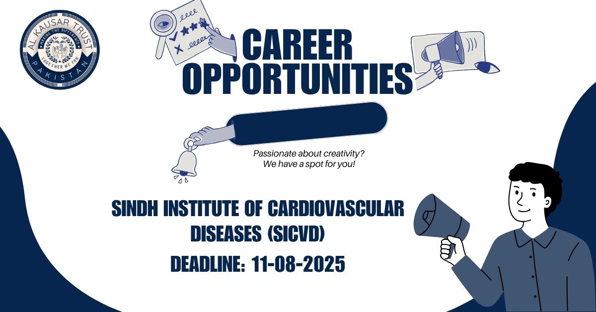 Sindh Institute of Cardiovascular Diseases (SICVD) Jobs 2025