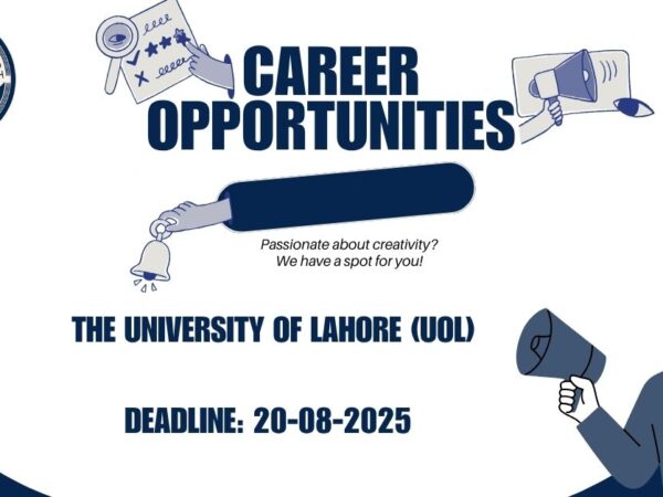 The University of Lahore (UOL) Recruitment 2025