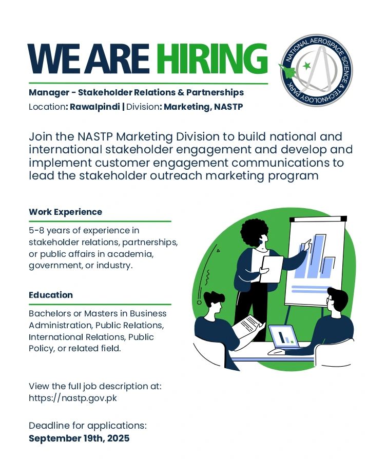 NASTP Rawalpindi Jobs