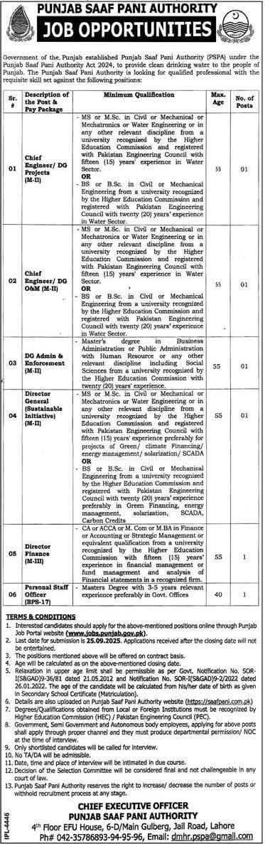 Punjab Saaf Pani Authority