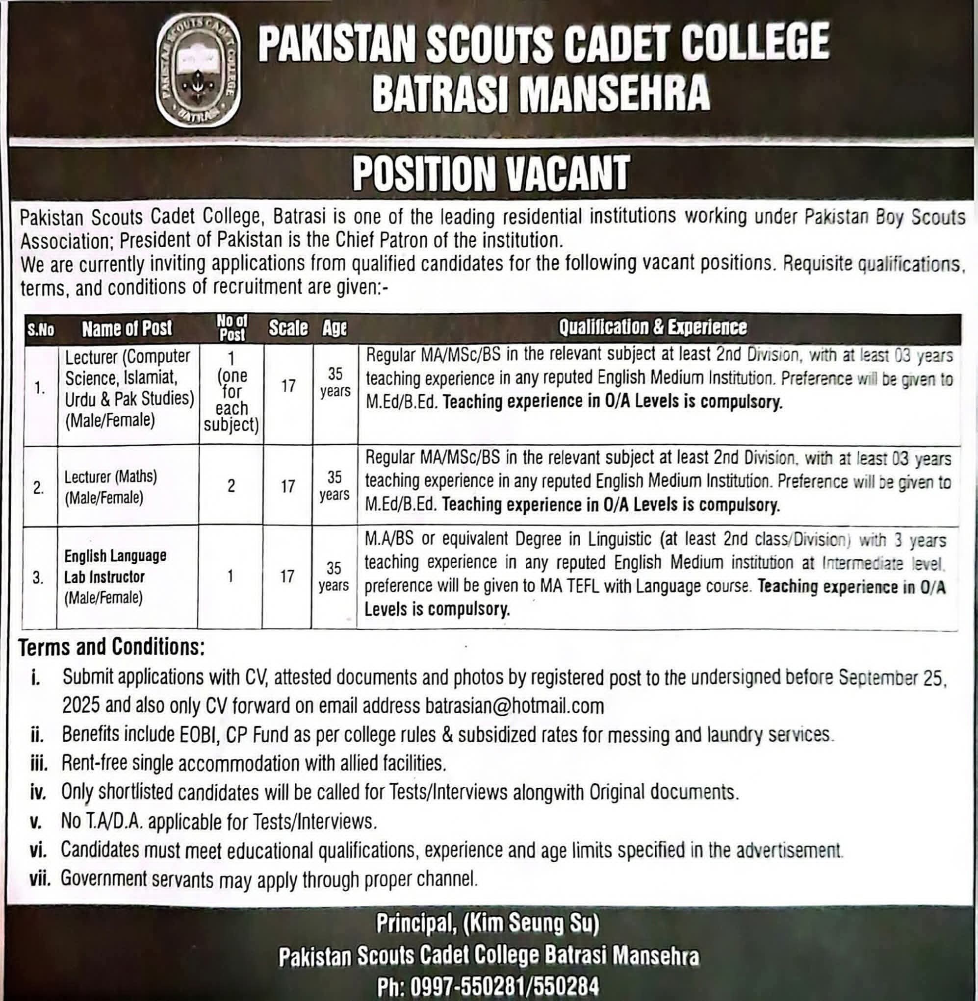 Pakistan Scouts Cadet College