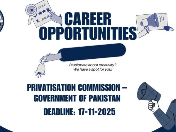 Privatisation Commission Jobs – Government of Pakistan