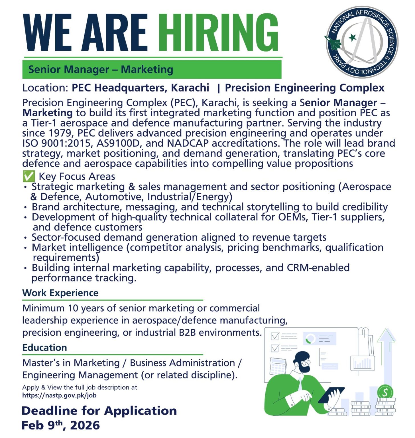 NASTP Karachi Jobs 2026