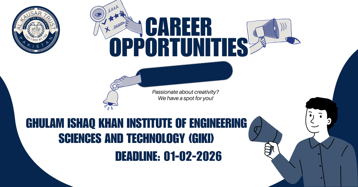 GIK Institute Jobs 2026