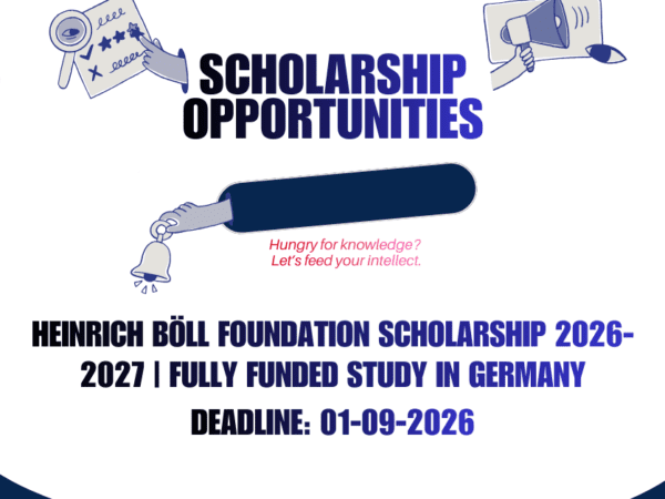 Heinrich Böll Foundation Scholarship 2026-2027