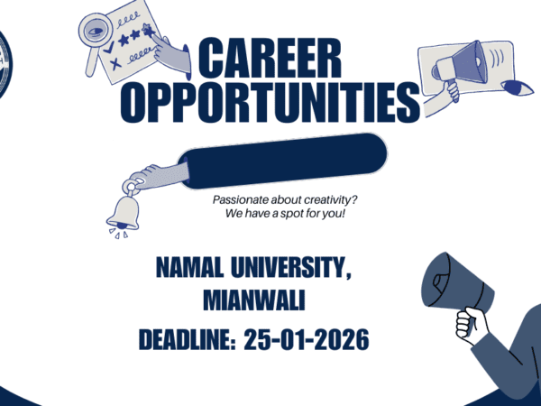 Namal University Jobs