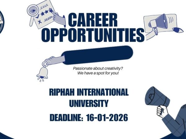 Riphah International University Jobs 2026