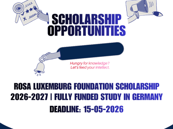 Rosa Luxemburg Foundation Scholarship 2026-2027