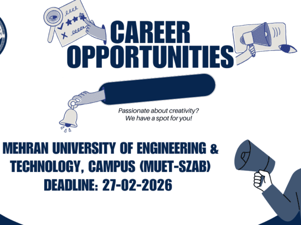 Mehran University of Engineering & Technology Jobs 2026