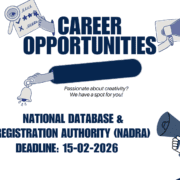 NADRA Jobs 2026