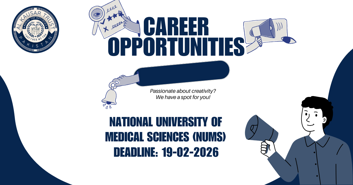 National University of Medical Sciences Jobs 2026