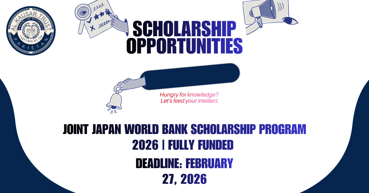 Joint Japan World Bank Scholarship Program 2026