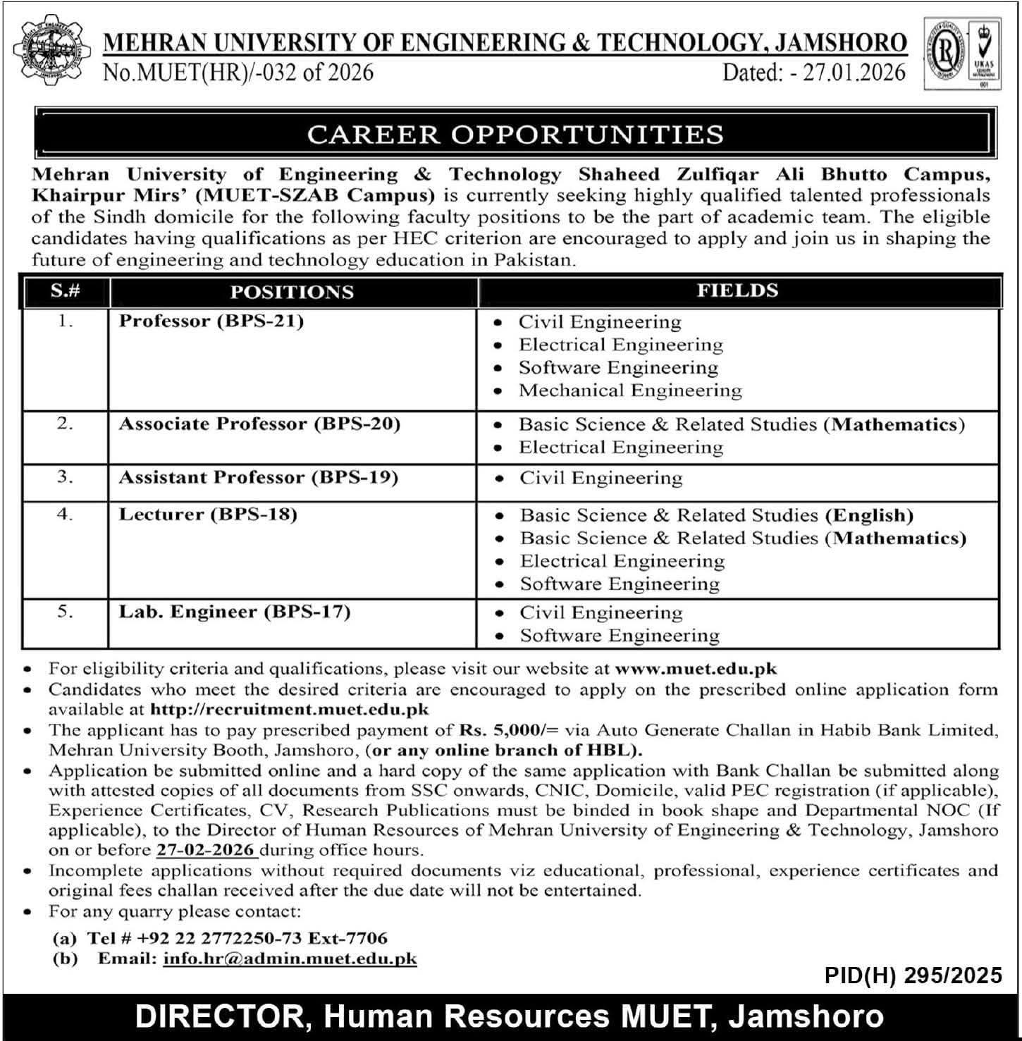 Mehran University of Engineering & Technology