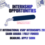 KAUST VSRP Internships 2026 in Saudi Arabia