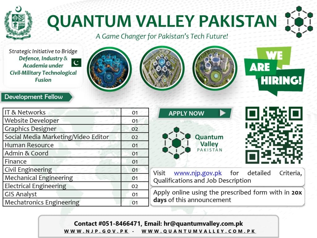 Quantum Valley Pakistan - MoD